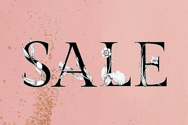 EPS 디자인 꽃 분홍색 일러스트 사람없음 쇼핑 세일 레터링 국내일러스트 해외일러스트 식물 컬러 파일형식 벡터 이미지허브