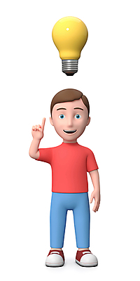 포토 JPG 해외이미지 백인 캐릭터 남자 행복 어린이 백그라운드 컨셉 생각 일러스트 전구 아이디어 창조 미소 사람 소년 사람없음 빛 3D 귀여움 기쁨 흰색 만화 흰배경 만들기 코믹 문제 해결 고립 해외일러스트 서양인 감정 컬러 모션 표정 디지털합성 파일형식 이미지허브