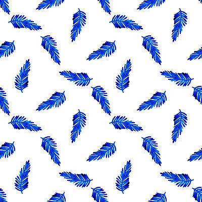 포토 JPG 해외이미지 디자인 백그라운드 패턴 일러스트 사람없음 파란색 패턴백그라운드 흰색 깃털 해외일러스트 컬러 무늬 파일형식 이미지허브