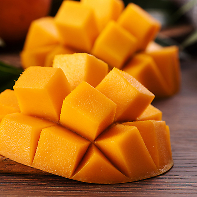 포토 JPG 해외이미지 스튜디오촬영 근접촬영 사람없음 목재 노란색 망고 해외포토 나무 뷰포인트 컬러 재료 실내 열대과일 파일형식 이미지허브