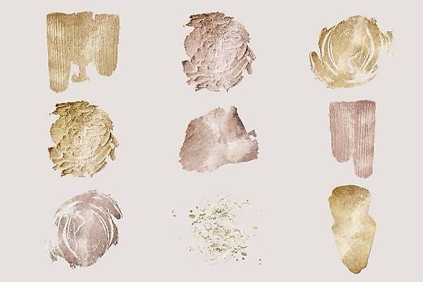 EPS 해외이미지 디자인 분홍색 일러스트 추상 사람없음 반짝임 세트 금색 질감 엘리먼트 해외일러스트 컬러 무늬 모션 파일형식 벡터 이미지허브