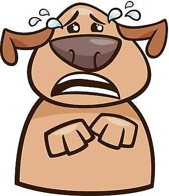 EPS 해외이미지 캐릭터 일러스트 사람없음 반려동물 갈색 귀여움 개 울음 만화 눈물 해외일러스트 일러캐릭터 동물 감정 컬러 컨셉 포유류 표정 파일형식 벡터 이미지허브