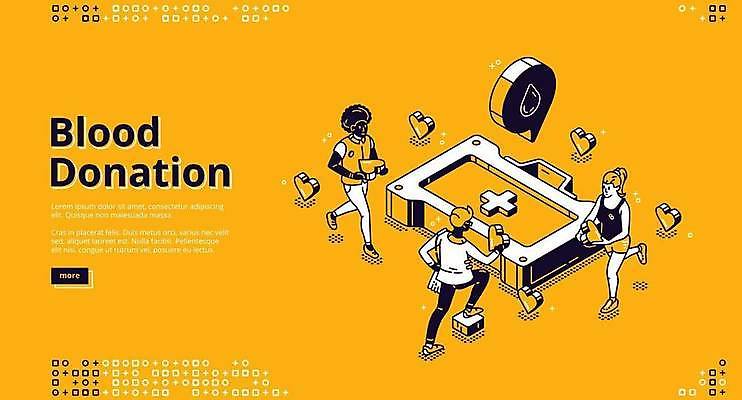 EPS 해외이미지 전신 여자 남자 말풍선 일러스트 들기 성인 타이포그라피 세명 노란색 하트 봉사 사랑나눔 나눔 헌혈 아이소메트릭 십자모양 혈액주머니 성인만 해외일러스트 모양 문자 캠페인 컬러 모션 사랑 사람 도움 혈액 십자 파일형식 벡터 이미지허브