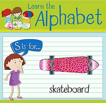 EPS 해외이미지 전신 영어 여자 남자 어린이 말풍선 일러스트 영어교육 손짓 소녀 소년 여러명 상반신 단어 학습 스케이트보드 단어공부 어린이만 단어장 해외일러스트 문자 교육 다수 모션 사람 공책 보드_스포츠 파일형식 벡터 이미지허브