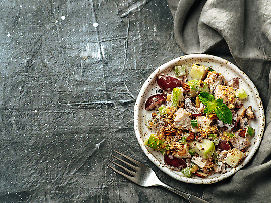 포토 JPG 해외이미지 음식 포크 사람없음 샐러드 회색 건강식 해외포토 식기 컬러 파일형식 이미지허브