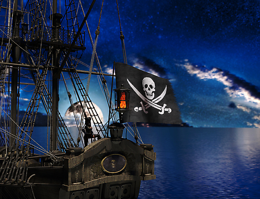 포토 JPG 해외이미지 별 바다 일러스트 상상 하늘 불 항해 해변 사람없음 목재 물 빛 3D 평화 어둠 달 깃발 손전등 만 야간 위험 신비 무서움 달빛 공상 해적 돛대 해골모형 수평선 해외일러스트 자연요소 나무 감정 컨셉 배_교통 재료 조명 모형 도둑 디지털합성 파일형식 이미지허브