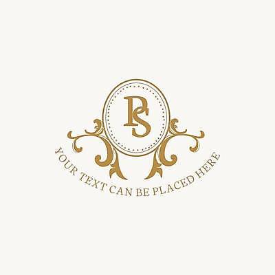 EPS 해외이미지 곡선 일러스트 비즈니스 사람없음 노란색 원형 클래식 고급 심볼 고딕 바로크 브랜딩 해외일러스트 도형 선 컬러 컨셉 파일형식 벡터 이미지허브