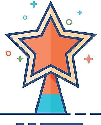 EPS 해외이미지 모양 나무 디자인 별 크리스마스 일러스트 휴가 그림자 그래픽 장식 픽토그램 축하 황금 플랫 정상 심볼 오브젝트 사인 윤곽 해외일러스트 자연요소 식물 기념일 컨셉 파일형식 벡터 이미지허브