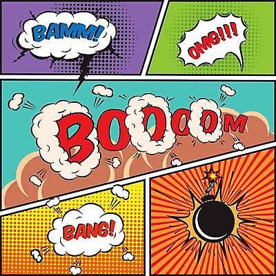 EPS 해외이미지 디자인 백그라운드 일러스트 추상 미술 사람없음 그래픽 유머 폭발 폭탄 만화 복고 팝아트 코믹 카툰스타일 엘리먼트 팝 해외일러스트 감정 무늬 문화예술 폭발물 그림 파일형식 벡터 이미지허브