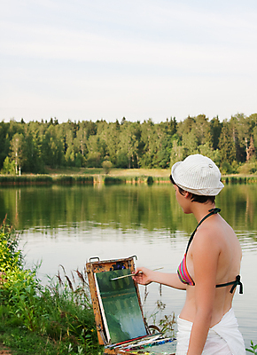 포토 JPG 해외이미지 나무 직업 응시 호수 밭 자연 하늘 휴식 창조 미술 한명 서기 취미 야외 초록색 물 파란색 강 태양 페인트 붓 팔레트 숲 분석 이젤 예술가 캔버스 페인트붓 화가 해외포토 자연요소 식물 1 시선 컬러 컨셉 농업 모션 문화예술 사람 미술도구 생태계 파일형식 이미지허브