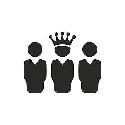 EPS 해외이미지 일러스트 비즈니스 성공 왕관 사람모양 사람없음 승자 우승자 해외일러스트 모양 컨셉 우승 파일형식 벡터 이미지허브