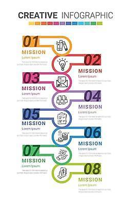 EPS 해외이미지 템플릿 컨셉 일러스트 비즈니스 추상 그래픽 숫자 자료 웹 인포그래픽 정보 발표 역사 계획 8 연결 심볼 보고서 옵션 단계 엘리먼트 타임라인 해외일러스트 문자 무늬 인터넷 파일형식 벡터 이미지허브