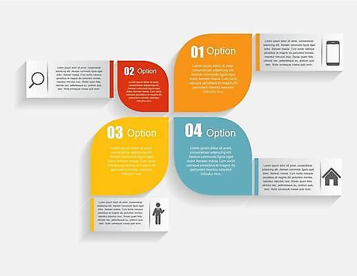 EPS 해외이미지 디자인 일러스트 비즈니스 돋보기 모바일 사람모양 사람없음 스마트폰 숫자 자료 인포그래픽 정보 나뭇잎모양 목차 집모양 해외일러스트 모양 문자 나뭇잎 핸드폰 스마트기기 파일형식 벡터 이미지허브