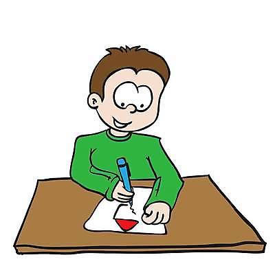 EPS 해외이미지 남자 행복 종이 어린이 일러스트 학교 탁자 창조 미소 사람 연필 업무 그리기 낙서 만화 긍정 해외일러스트 교육 감정 가구 컨셉 모션 학용품 표정 필기구 작업 파일형식 벡터 이미지허브