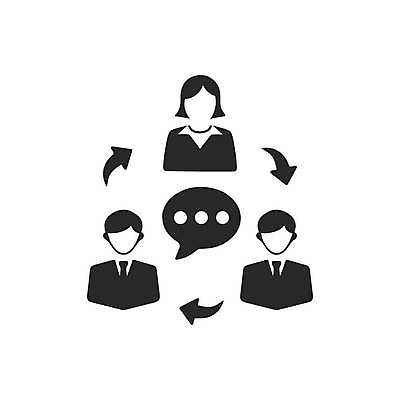 EPS 해외이미지 화살표 말풍선 일러스트 비즈니스 커뮤니케이션 사람모양 사람없음 비즈니스맨 비즈니스우먼 그룹 해외일러스트 모양 여자 남자 직장인 파일형식 벡터 이미지허브