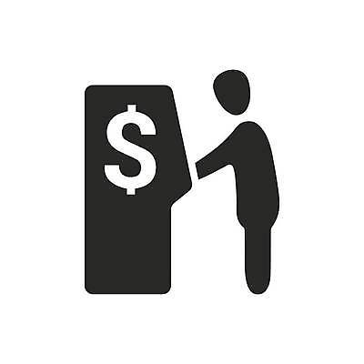 EPS 해외이미지 손 돈 일러스트 달러 기계 신용카드 심볼 사인 ATM 해외일러스트 신체부위 금융 재산 파일형식 벡터 이미지허브