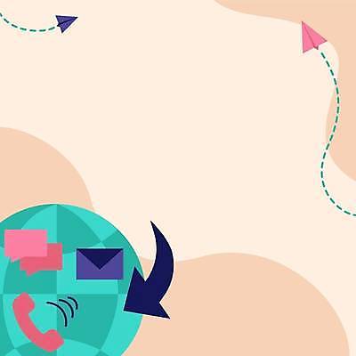 EPS 해외이미지 화살표 백그라운드 말풍선 일러스트 편지봉투 프레임 사람없음 이메일 플랫 종이비행기 수화기 베이지색 지구모양 카피스페이스 해외일러스트 모양 지구 컬러 봉투 공백 편지 전화기 종이접기 파일형식 벡터 이미지허브