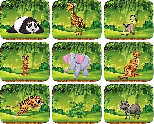 EPS 해외이미지 클립아트 나무 동물 백그라운드 일러스트 자연 코끼리 그림자 미술 그래픽 초록색 세트 뱀 호랑이 그룹 숲 사자 기린 오브젝트 그림 클립 팩 내추럴 미어캣 해외일러스트 식물 컬러 포유류 파충류 문화예술 화장품 생태계 파일형식 벡터 이미지허브