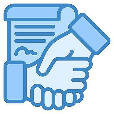 EPS 해외이미지 디자인 종이 일러스트 비즈니스 사무실 펜 웹 거래 흰색 플랫 심볼 계약 사인 문서 페이지 서명 고립 해외일러스트 컬러 인터넷 필기구 파일형식 벡터 이미지허브