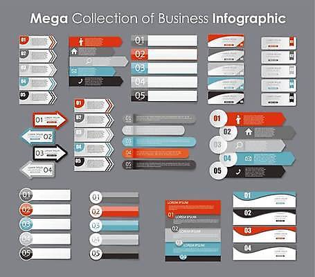 EPS 해외이미지 화살표 리본 일러스트 비즈니스 돋보기 사람모양 사람없음 그래픽 세트 라벨 사각형 자료 인포그래픽 정보 목차 집모양 해외일러스트 모양 도형 프레임 파일형식 벡터 이미지허브