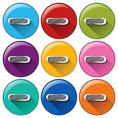 EPS 해외이미지 일러스트 사람없음 세트 컬러풀 원형 수학 뺄셈 하이픈 해외일러스트 도형 기호 컬러 교과목 파일형식 벡터 이미지허브