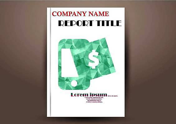 EPS 해외이미지 표지디자인 표지 북커버 일러스트 비즈니스 사람없음 책 연두색 스마트폰 달러 신용카드 폴리곤 표지샘플 해외일러스트 돈 초록색 금융 핸드폰 스마트기기 파일형식 벡터 이미지허브