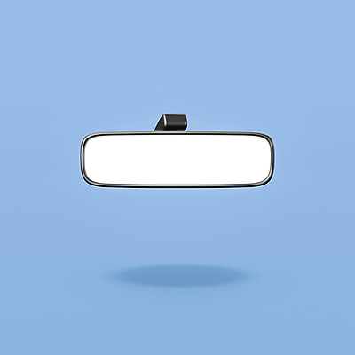 JPG 해외이미지 일러스트 사람없음 3D 거울 오브젝트 파란배경 백미러 해외일러스트 백그라운드 파란색 디지털합성 파일형식 이미지허브