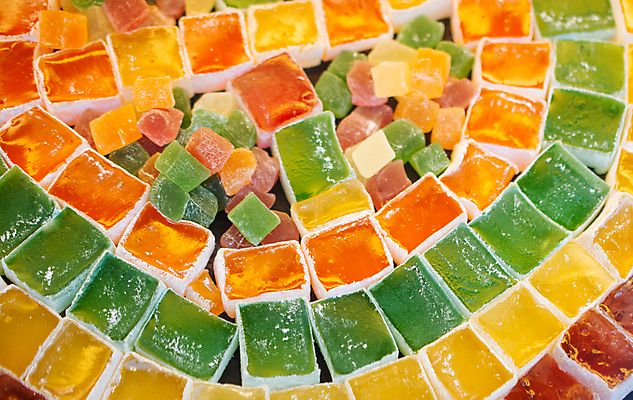 포토 JPG 해외이미지 단면 실내 사람없음 여러개 전시 달콤 가득함 로쿰 해외포토 다수 디저트 내부 맛 터키음식 파일형식 이미지허브