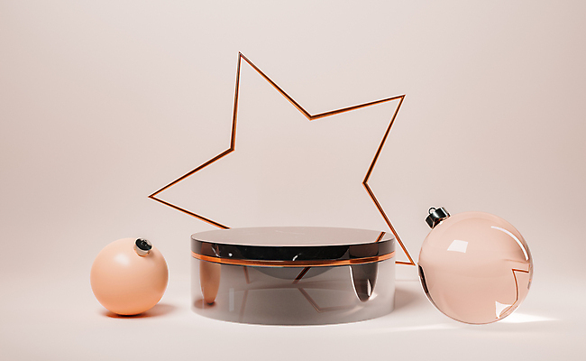 포토 JPG 해외이미지 디자인 별 백그라운드 사람없음 3D 무대 원형 단상 포디움 목업 오너먼트 카피스페이스 해외포토 자연요소 도형 크리스마스장식 공백 디지털합성 파일형식 이미지허브