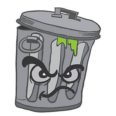 EPS 해외이미지 가방 일러스트 벽돌 뼈 환경 캔 쓰레기 폐기물 컨테이너 만화 거절 버리기 생태계 낭비 고립 썩음 해외일러스트 잡화 산업 컨셉 모션 파일형식 벡터 이미지허브