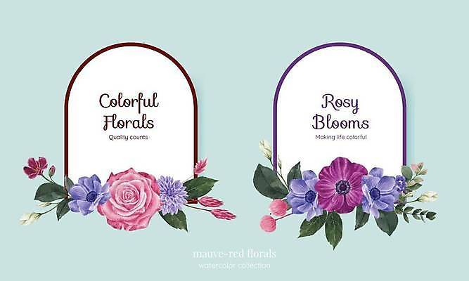 EPS 해외이미지 템플릿 꽃 잎 일러스트 프레임 사람없음 아치 해외일러스트 식물 파일형식 벡터 이미지허브