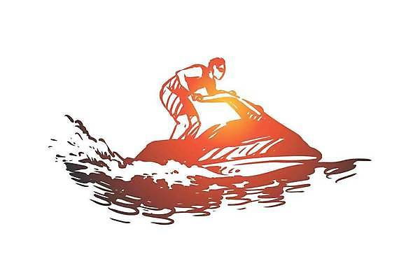 EPS 해외이미지 커플 스포츠 파도 바다 여행 컨셉 일러스트 교통시설 자연 하늘 휴가 휴식 앉기 야외 물 여름 파란색 여행객 힘 기쁨 스쿠터 보트 승차 스케치 속도 휴양지 손그림 모터 고립 반복 해외일러스트 자연요소 계절 감정 컬러 교통 배_교통 관계 모션 미술 사람 장소 오토바이 시설 생태계 파일형식 벡터 이미지허브