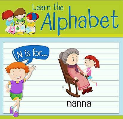 EPS 해외이미지 전신 알파벳 영어 여자 노년 남자 할머니 어린이 말풍선 일러스트 손녀 영어교육 서기 앉기 소년 여러명 상반신 N 흔들의자 단어공부 단어카드 해외일러스트 문자 교육 다수 의자 모션 사람 성인 학습 손주 파일형식 벡터 단어장 이미지허브