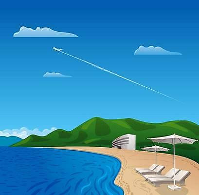 EPS 해외이미지 라이프스타일 모래 바다 섬 여행 백그라운드 의자 일러스트 우산 자연 하늘 호텔 휴가 휴식 산 풍경 야외 건물 물 여름 파란색 휴게실 고급 휴양지 파라다이스 해외일러스트 자연요소 건축물 계절 컬러 가구 컨셉 숙소 생활 장소 생태계 파일형식 벡터 이미지허브