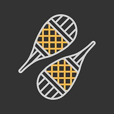 EPS 해외이미지 전통 디자인 계절 백그라운드 겨울 일러스트 휴가 야외 픽토그램 걷기 검은색 어둠 산책 하이킹 장비 추위 수확 흰색 쌍 플랫 심볼 사인 고립 설피 스타일 해외일러스트 컬러 농업 모션 레저 휴식 파일형식 벡터 이미지허브