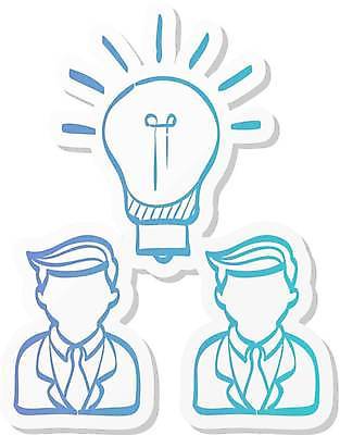 EPS 해외이미지 디자인 컨셉 스티커 일러스트 비즈니스 전구 통신 성공 협력 아이디어 함께함 창조 그래픽 빛 픽토그램 검은색 흰색 업무 비즈니스맨 퍼즐 그룹 계획 연결 토론 심볼 사인 뇌 그림 윤곽 손그림 문제 나눔 해결 엘리먼트 통일 콜라보레이션 해외일러스트 남자 컬러 작업 직장인 파일형식 벡터 이미지허브