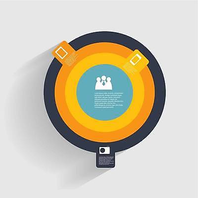 EPS 해외이미지 디자인 일러스트 비즈니스 모바일 사람모양 사람없음 스마트폰 태블릿 카메라 자료 인포그래픽 정보 원형 목차 해외일러스트 모양 도형 전자제품 핸드폰 스마트기기 파일형식 벡터 이미지허브