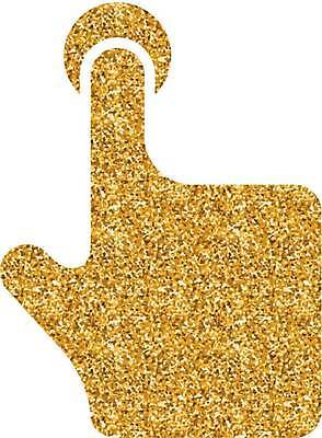 EPS 해외이미지 화살표 일러스트 사람없음 반짝임 터치 손모양 금박 더스트파티클 해외일러스트 모양 모션 파일형식 벡터 손_신체부위 이미지허브