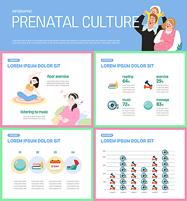 전신 여자 남자 딸 어린이 일러스트 가족 엄마 그래프 소녀 여러명 상반신 성인 책 헤드셋 스트레칭 카펫 임산부 아령 인포그래픽 달력 목말 아빠 짐볼 태교 체조 태교음악 국내일러스트 AI파일 음악 음향기기 다수 관계 모션 사람 운동 헤드폰 임신 파일형식 벡터