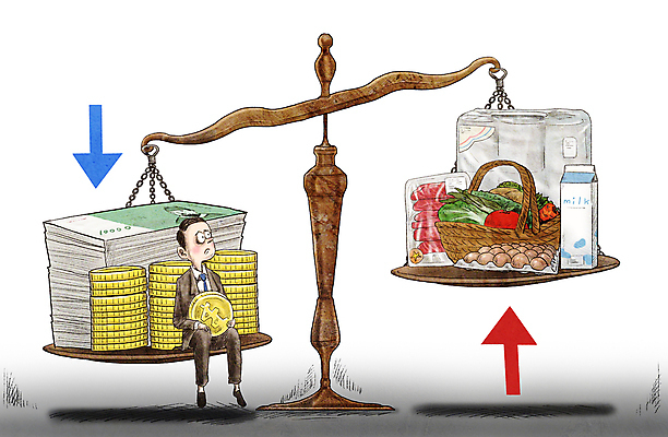 전신 PSD 남자 채소 일러스트 생고기 한명 들기 앉기 정장 성인 경제 바구니 계란 동전 우유 시세 비교 만원 돈다발 하락 금화 양팔저울 동전탑 두루마리화장지 시무룩 식자재 성인남자한명만 인플레이션 국내일러스트 우유갑 1 옷 컨셉 지폐 돈 모션 유제품 표정 저울 육류 사람 금융 쌓기 알 황금 화장지 남자한명만 성인남자만 파일형식