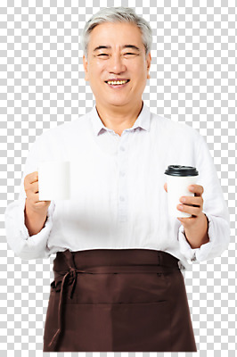 편집 편집이미지 노년 남자 커피 음료 한명 미소 들기 누끼 상반신 앞모습 앞치마 한국인 머그컵 구직 60대 종이컵 창업 아르바이트 PNG 재취업 테이크아웃컵 노인남자한명만 편집소스 비정규직 1 뷰포인트 컨셉 비즈니스 모션 표정 사람 동양인 성인 컵 일회용 자영업 남자한명만 노인남자만 파일형식