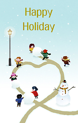 전신 PSD 여자 남자 어린이 하늘색 크리스마스 겨울 가로등 일러스트 눈사람 소녀 소년 여러명 타이포그라피 하트 눈 겨울옷 눈길 눈굴리기 눈사람만들기 홀리데이 어린이만 국내일러스트 자연요소 모양 문자 옷 계절 공공시설 기념일 길 다수 날씨 휴가 눈_날씨 사람 파란색 만들기 굴리기 파일형식