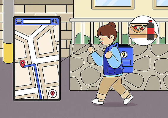 전신 PSD 여자 일러스트 모바일 피자 한명 들기 성인 스마트폰 울타리 담장 걷기 어플리케이션 배달원 전봇대 콜라 위치 약도 온라인 네비게이션 배달원가방 위치정보 피자배달 피자배달원 성인여자한명만 음식배달 국내일러스트 직업 1 공공시설 지도 모션 패스트푸드 서양음식 사람 핸드폰 스마트기기 정보 배송 탄산음료 여자한명만 성인여자만 파일형식