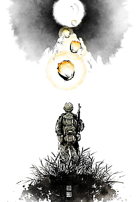 전신 PSD 응시 남자 일러스트 캘리그라피 밤하늘 붓터치 산 한명 서기 성인 빛 희망 군인 총 보름달 풀 저녁 동양화 군복 번짐 소원 낙관 군장비 염원 풍등 성인남자한명만 달무리 국내일러스트 식물 직업 1 시선 감정 무기 유니폼 모션 하늘 조명 미술 사람 장비 달 야간 국군 남자한명만 성인남자만 파일형식 효과