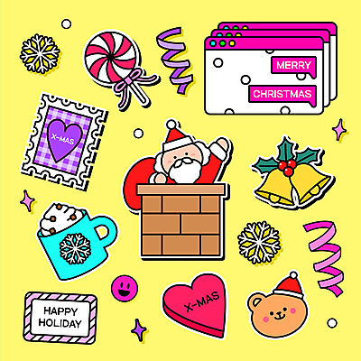 한마리 노년 남자 리본 말풍선 스티커 크리스마스 일러스트 산타모자 곰 눈꽃 막대사탕 한명 상반신 산타클로스 노란색 머그컵 하트 우표 인터넷창 징글벨 노인남자한명만 키치 국내일러스트 AI파일 모양 동물 모자_잡화 1 기념일 컬러 컨셉 인터넷 포유류 눈_날씨 사탕 사람 성인 컵 종 남자한명만 노인남자만 파일형식 벡터