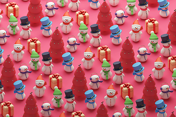 PSD 편집 편집이미지 모자 분홍색 크리스마스 패턴 산타모자 눈사람 크리스마스선물 사람없음 선물상자 크리스마스트리 3D 목도리 다양 중절모 디지털합성 귀마개 편집소스 편집3D 모자_잡화 잡화 기념일 컬러 다수 무늬 선물 상자 파일형식