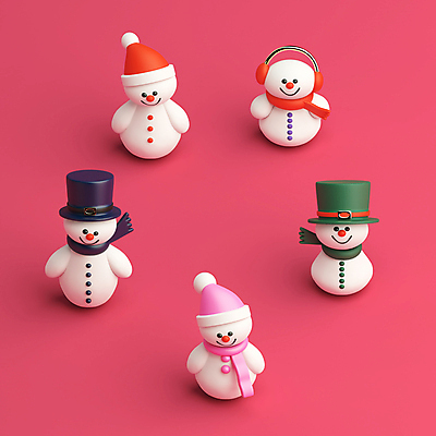 PSD 편집 편집이미지 분홍색 크리스마스 패턴 산타모자 눈사람 털모자 사람없음 3D 목도리 다양 중절모 디지털합성 귀마개 편집소스 편집3D 모자_잡화 잡화 기념일 컬러 다수 무늬 파일형식