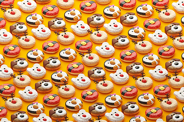 모양 PSD 편집 편집이미지 크리스마스 패턴 산타옷 사람없음 산타클로스 3D 다양 루돌프 도넛 강아지 디지털합성 펭귄 북극곰 편집소스 편집3D 옷 기념일 다수 무늬 곰 조류 사슴 디저트 반려동물 개 파일형식