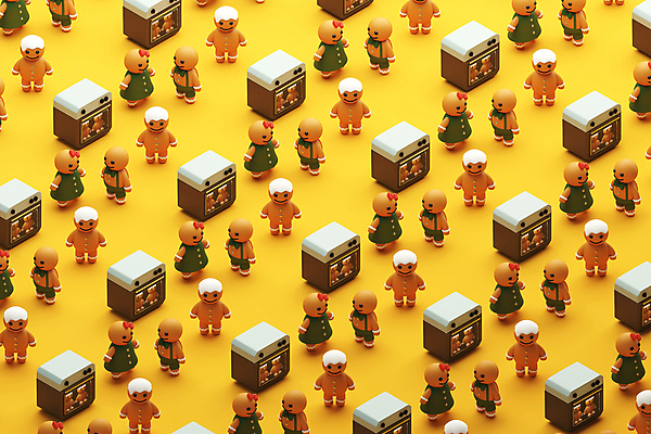 PSD 편집 편집이미지 원피스 리본 크리스마스 패턴 종류 사람없음 3D 다양 오븐 디지털합성 진저맨 진저쿠키 편집소스 편집3D 옷 기념일 다수 무늬 쿠키 가전제품 파일형식