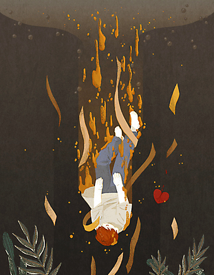 전신 PSD 남자 리본 바다 일러스트 추상 한명 성인 물 하트 마음 빠짐 부정적 우울감 우울증 침몰 성인남자한명만 국내일러스트 자연요소 모양 1 감정 무늬 사람 질병 남자한명만 성인남자만 파일형식